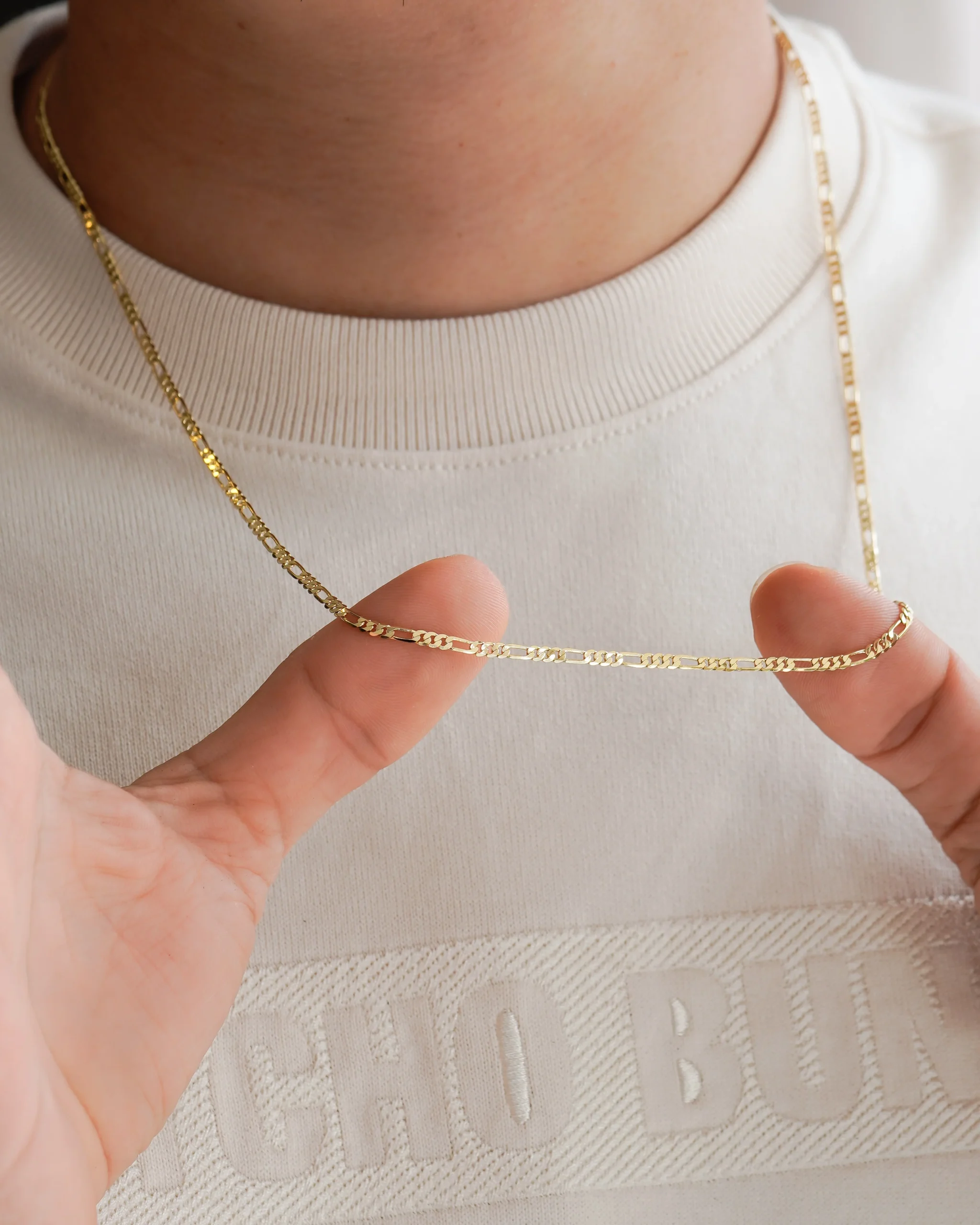 CADENA CART 3X1 DIAMANTADA FINA 3MM 60CM - Image 2