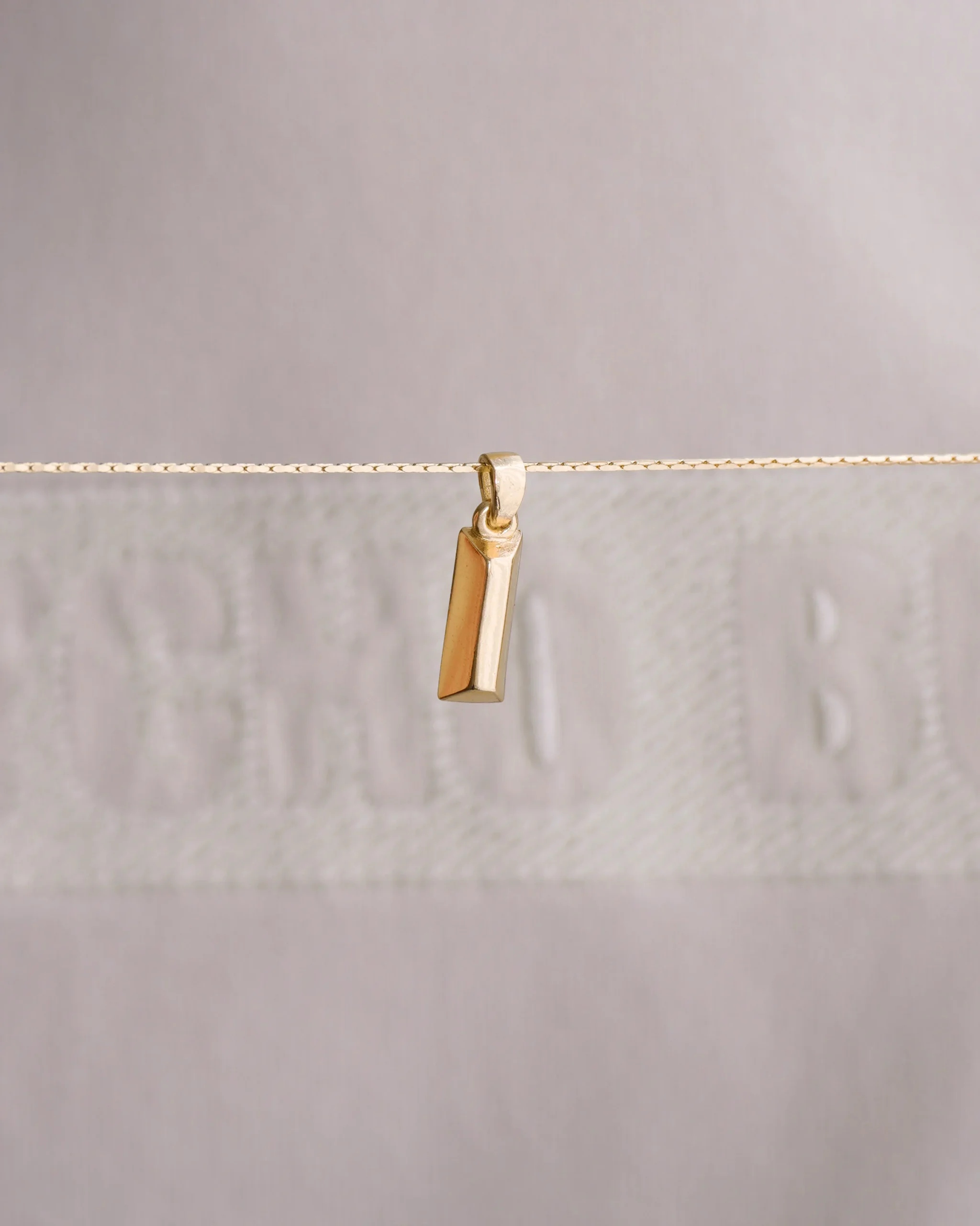 DIJE LINGOTE GOLD 1.5 CM - Image 2