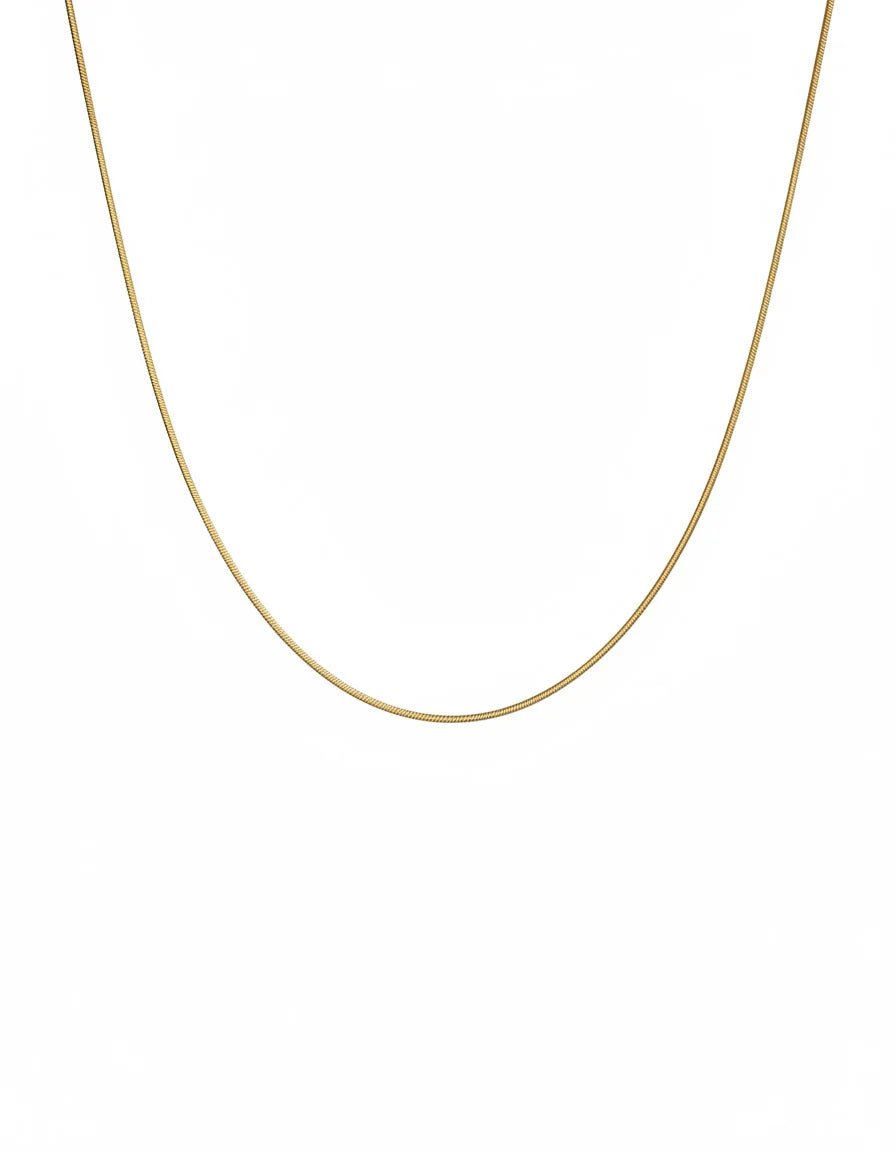 CADENA COLA DE RATON DIAMANTADA 65CM