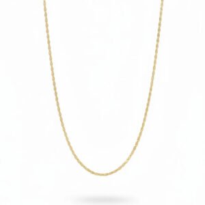 CADENA CARACOL DELGADA 65CM