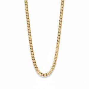 CADENA CUBANA 3MM 45CM