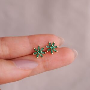 TOPO FLOR ESMERALDA RADIANTE