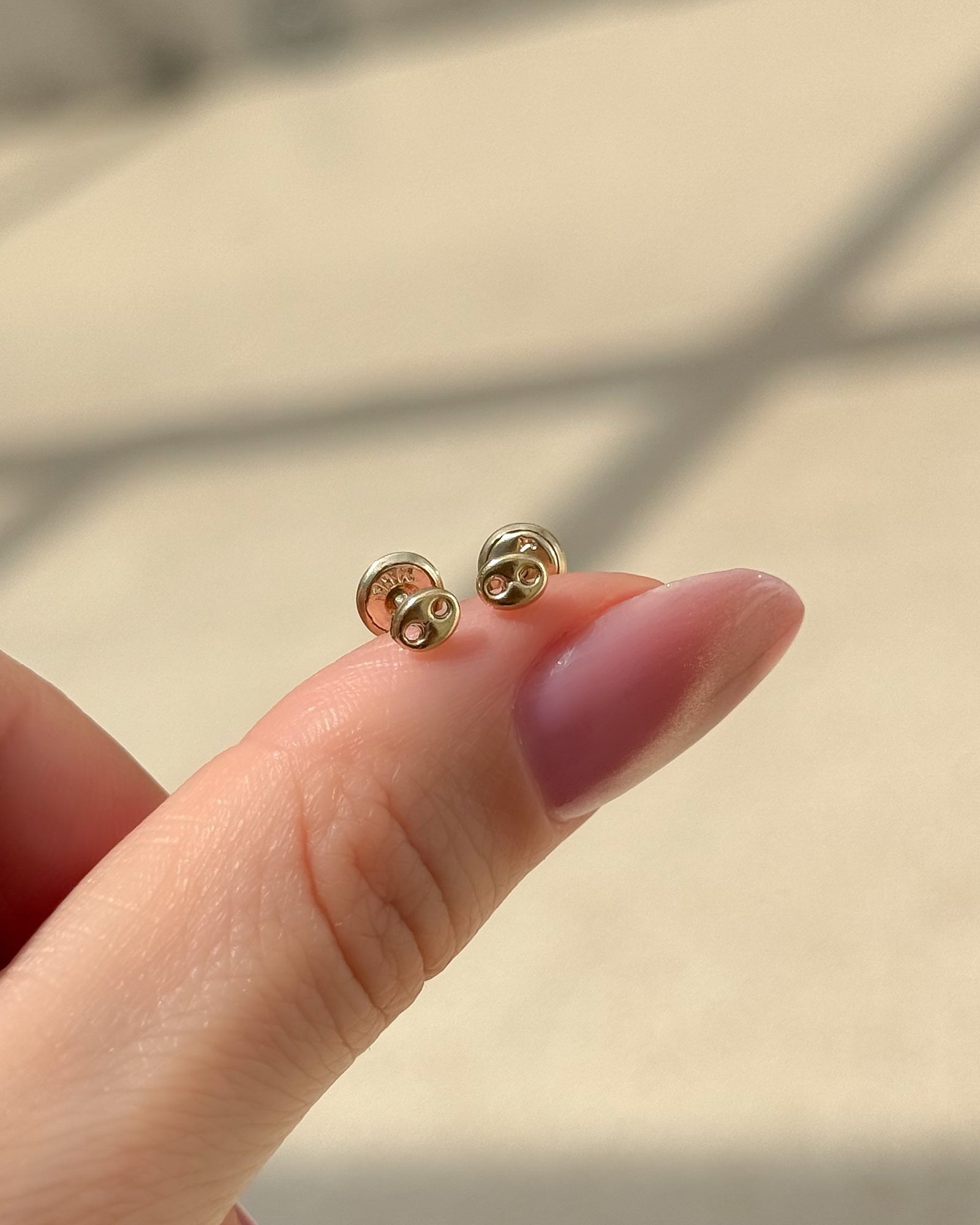 TOPO GUCCI 4MM ROSCA SEGURIDAD