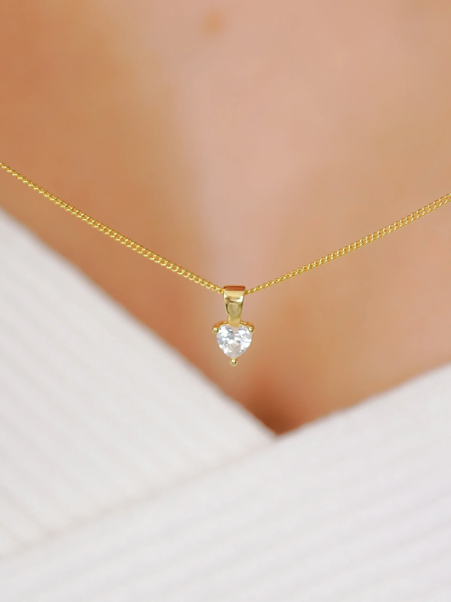 DIJE CORAZON MINI CIRCON 5MM - Image 2