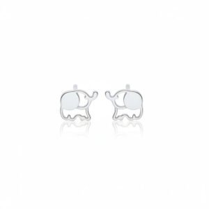 TOPOS ELEFANTE LISO PLATA S925